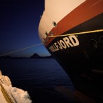 MS Trollfjord in Stamsund (Lofoten)