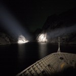 Raftsund at night