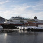 MS Trollfjord in Harstad